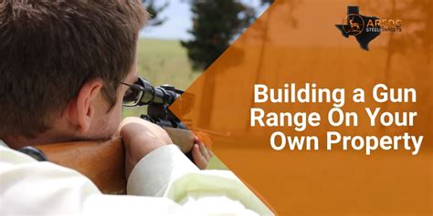 If you're shooting traditional rifles or pistols, you have to be at least 300 feet away from any neighboring residence or occupied building. . Can you shoot guns on your own property